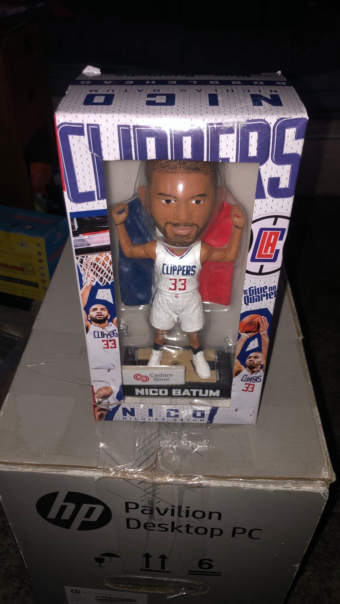 Nico Batum Bobble head.. Used