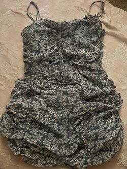 Mini Dress with baby flower print