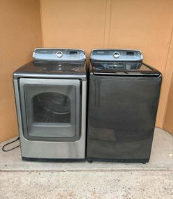 Samsung washer and gas dryer