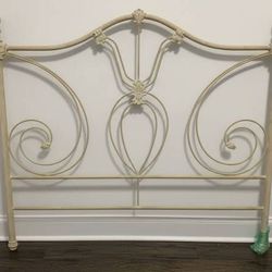 Full Size Cast Iron Bedframe Headboard 