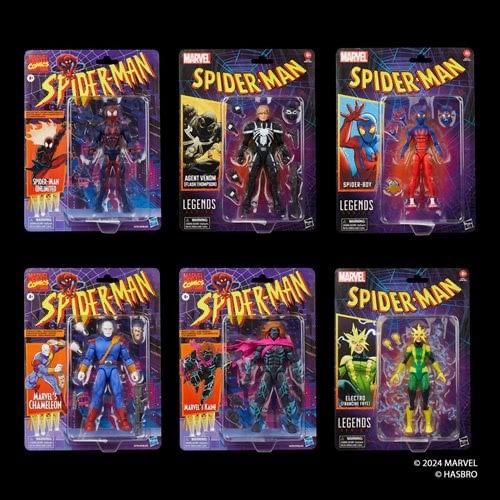 Marvel Legends Spider-Man Retro Wave 1 (2025