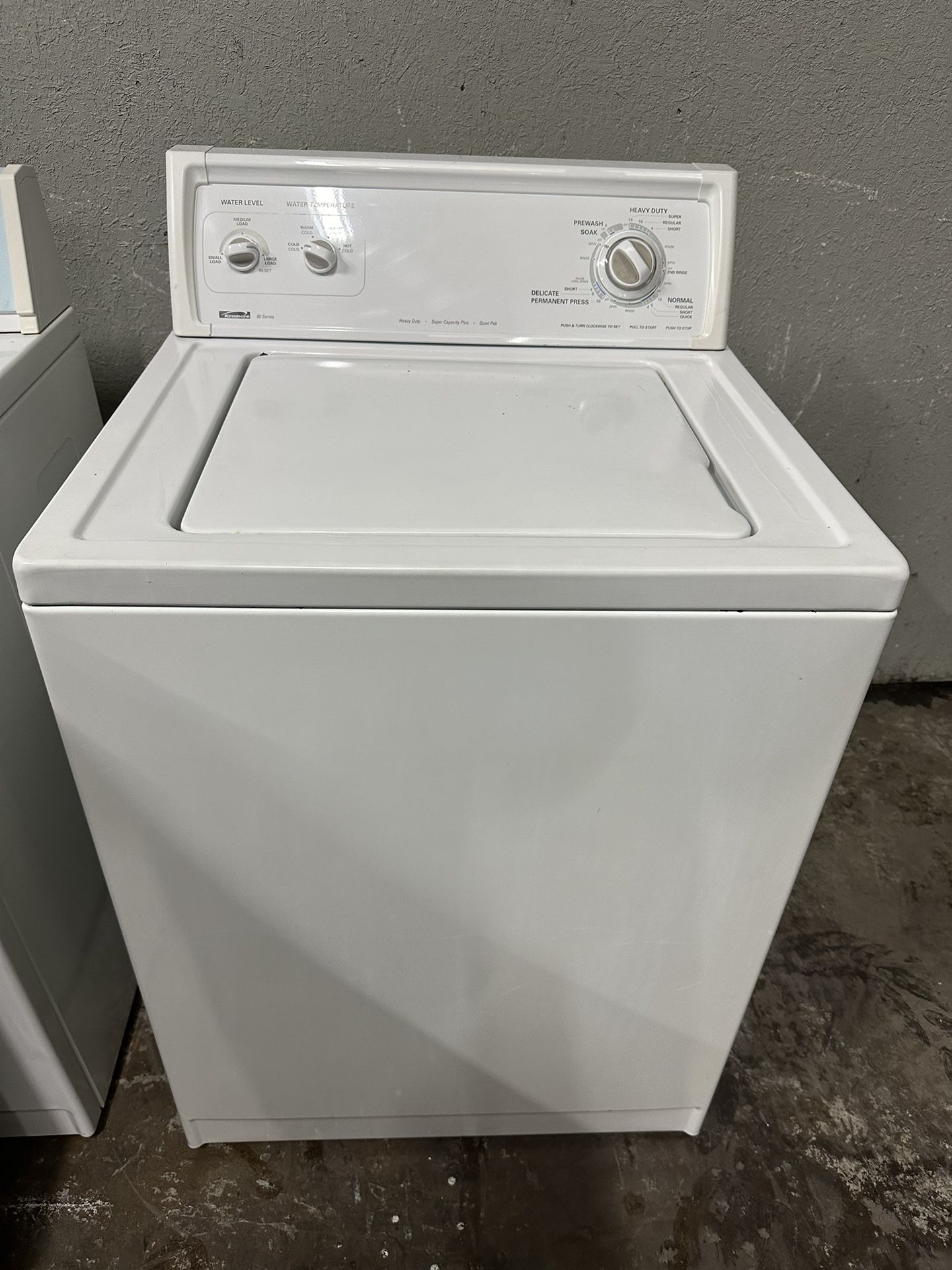 Kenmore washer Can deliver