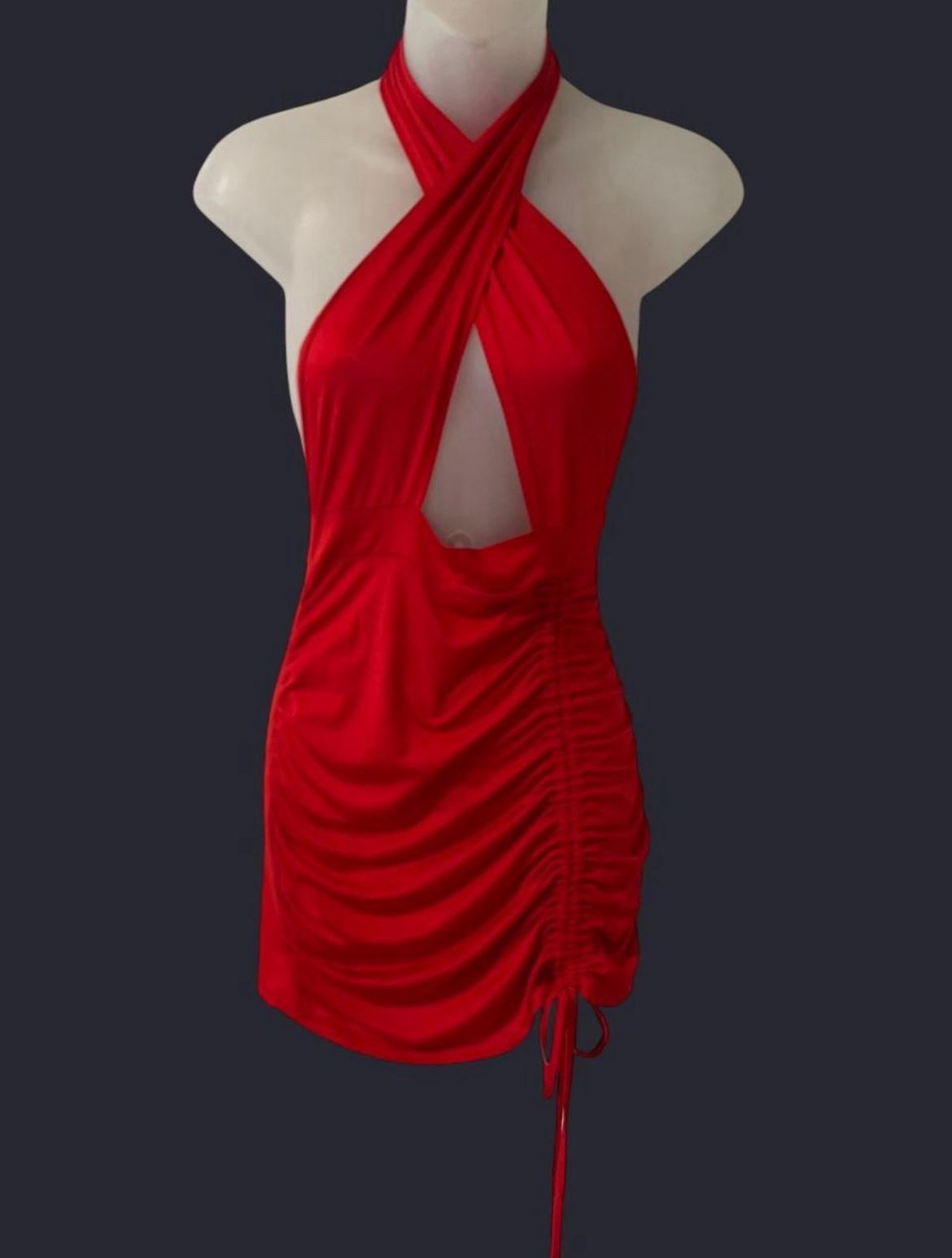 Size M Bodycon Mini Red Dress