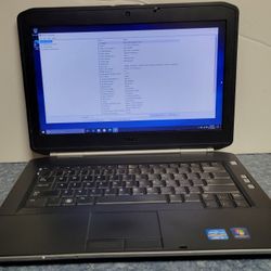 Dell Latitude E5420 14" LED Notebook Core I5 2.50 GHz 8GB RAM 500 GB HDD Window 10 Profesional Microsoft Office 2010 professional installed.
