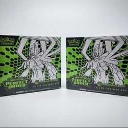 Pokemon Perfect Order Etb Pokemon Center Sealed