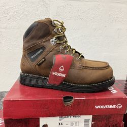 WOLVERINE SOFT TOE BOOTS SIZE 10 And 11