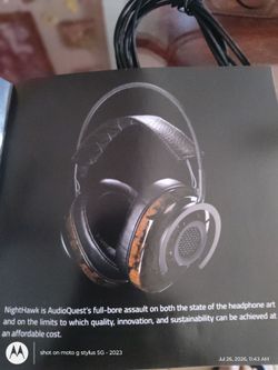 Nighthawk headphones / audioquet's