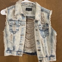 Denim Vest 