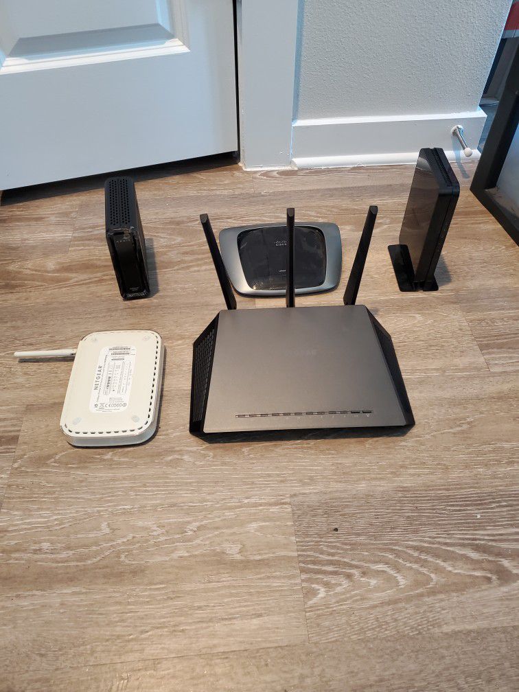 Lot Of Miscellaneous Routers And Modems
