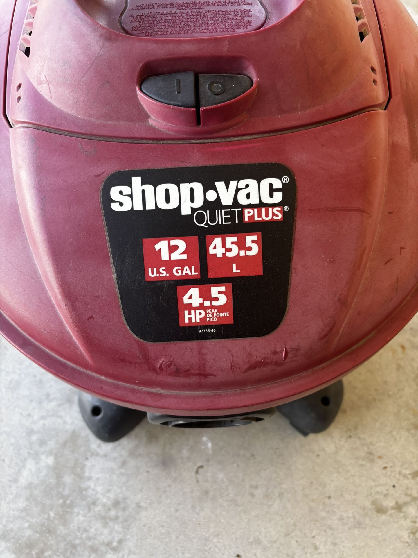 Shop Vac Good Condition