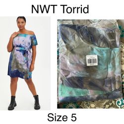 NWT Torrid Tie Dye Dress Size 5
