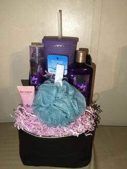 Mothers Day Makeup Bag Basket 