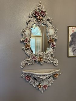 Capodimonte Mirror Set