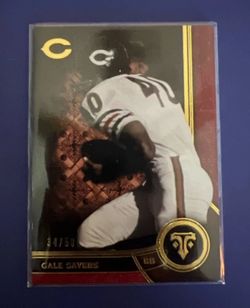 2015 Topps Triple Threads Ruby 34/50 Gale Sayers #74