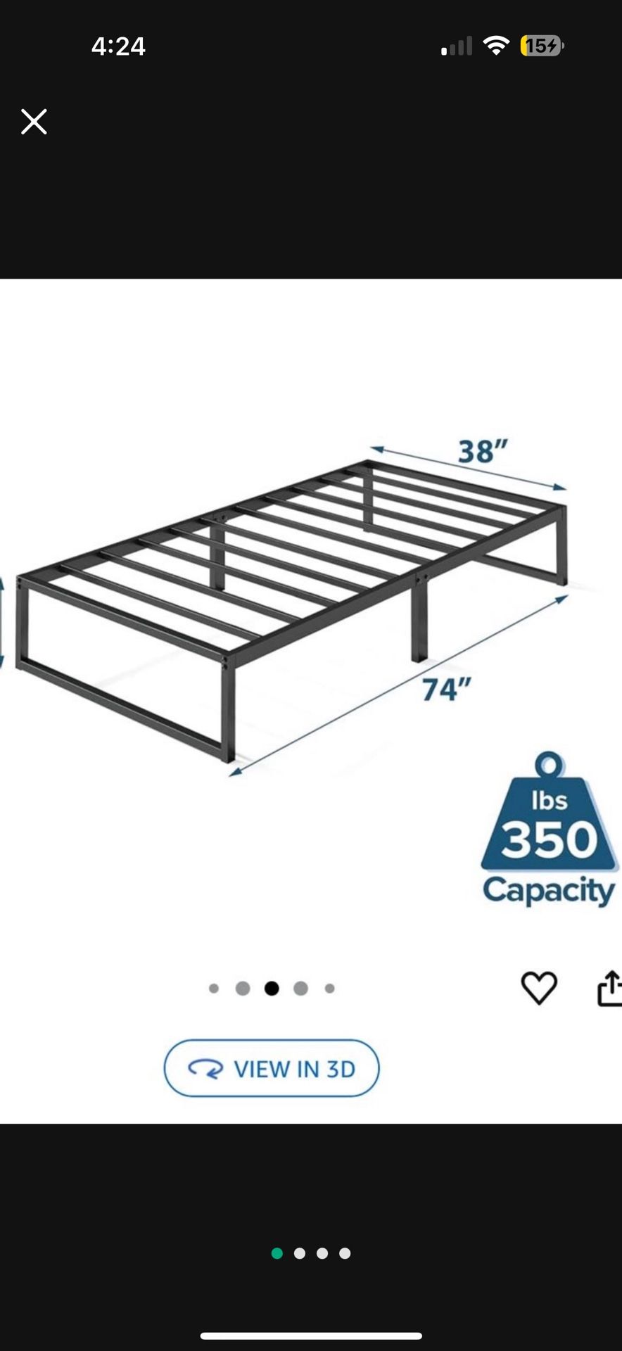 Twin Bed Frame