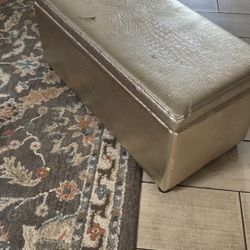 Gold Small Bench