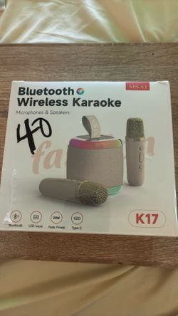 Karaoke wireless Bluetooth New