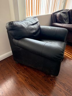 Leather chair