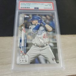 Dodgers Gavin Lux Graded Rookie Card