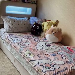 Twin Size Bed 