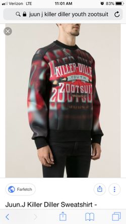 Juun J men’s sweatshirt , out of stock , high fashion