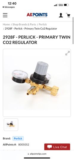 PERLICK PRIMARY TWIN CO2 REGULATOR