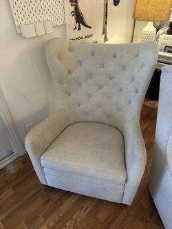 Padded Rocking Chair In Great Shape (2 Set)