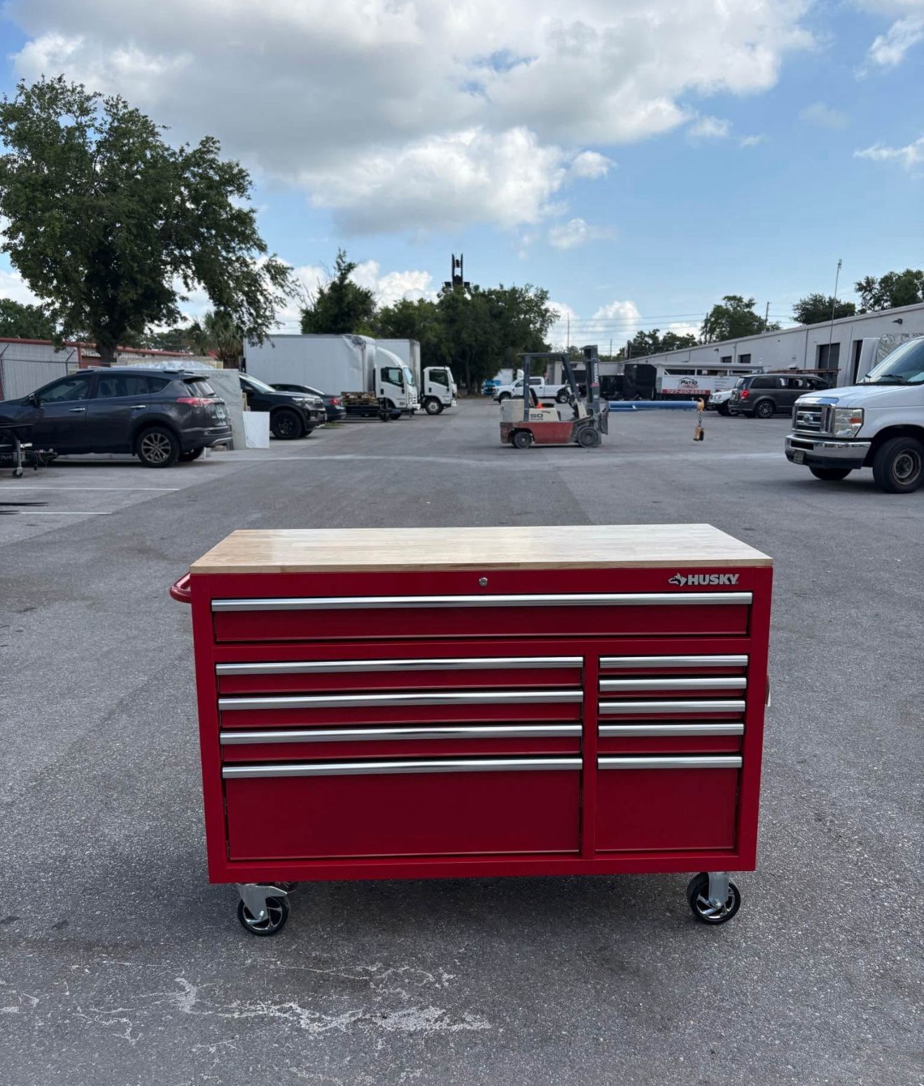 NEW💥 Husky 46” Red Gloss Tool Box