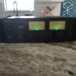 Radio shack Amp 100 watts missing one knob with one dual speaker 15" working condition 