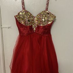 Red Dress Corset