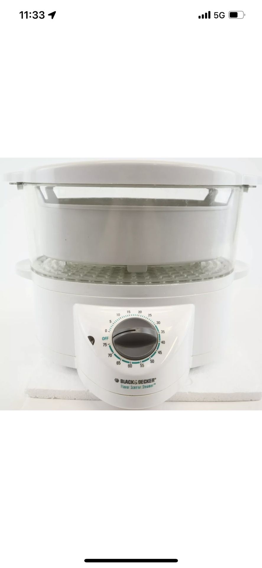 Steamer, Flavor Scent, Black&Decker, Clean
