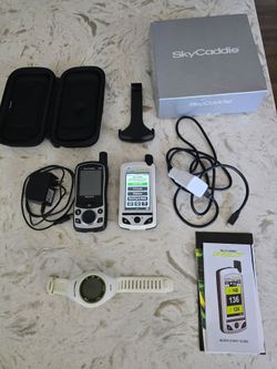 SkyCaddie Breeze Golf GPS, SkyCaddie SG5 Golf GPS and SkyCaddie Golf GPS  Watch
