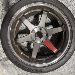 Volk Racing TE37 SL 19” With Tires