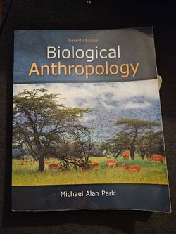 Biological Anthropology 7th edition 