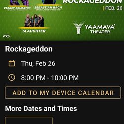 ROCKAGEDDON VIP Suite