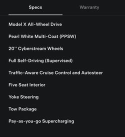 2022 Tesla Model X