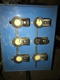 Power junction box.