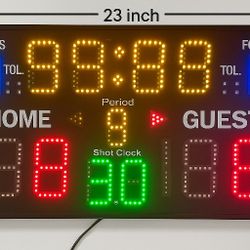 GANXIN A30N 15-DIGITAL SCOREBOARD WITH LED LIGHT NEW IN BOX