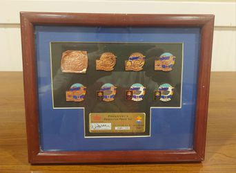 2002 Salt Lake Winter Olympics President's Production Proof Pin Set #059/100 – Limited Edition

Farmington, UT