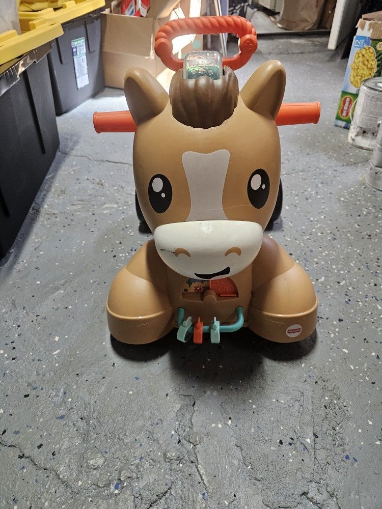 Fisher-Price Walk Bounce & Ride Pony