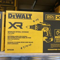 Dewalt Brushless Drywall Screw gun Tool Only.