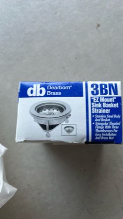 Ex mount sink basket strainer