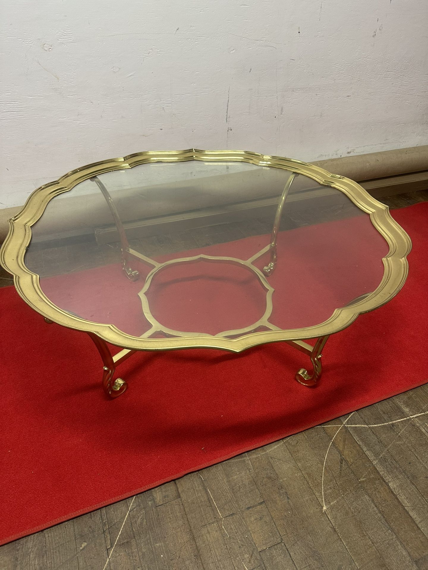 Gold Brass Table