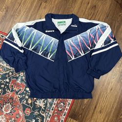 1994 Italy Diadora Track Jacket Size M Men’s vintage