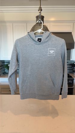 Vans Off The Wall Grey Pullover Hoodie