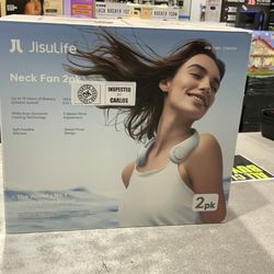 JisuLife Neck Fan 2pk $30
