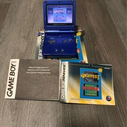 Gauntlet and rampart Gba game boxed