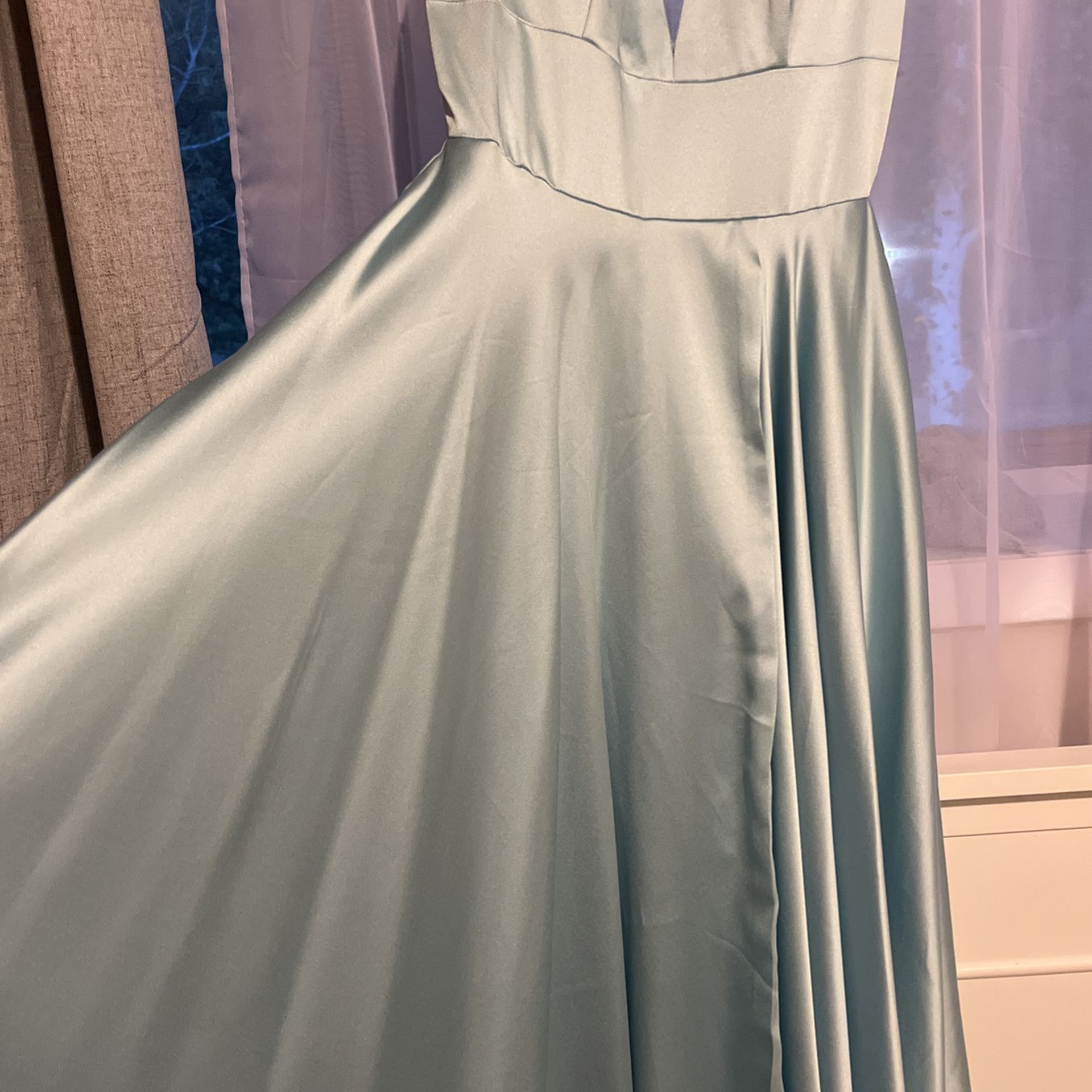 Satin Ball gown 