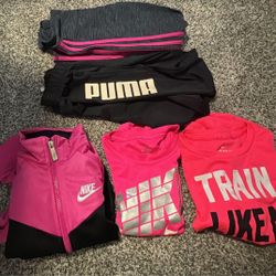 $1.00 Each - 10 Plus Pieces Of Girls Sportswear Clothes Bundle 