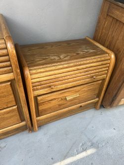 One SOLID WOOD NIGHT STAND